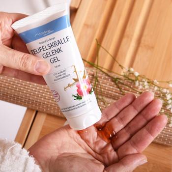 Preview: Teufelskralle Gel 100ml: Wohltuende Pflege für Gelenke & Rücken – Beruhigende Hautpflege nach Sport, Belastung oder Arbeit