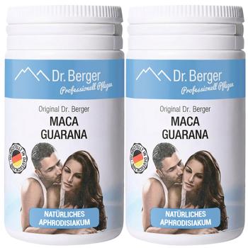 Preview: 2er-Set Maca Guarana mit je 60 Kapseln – Premium Power Formel für Energie, Fokus & Ausdauer, gegen Müdigkeit & für Vitalität 