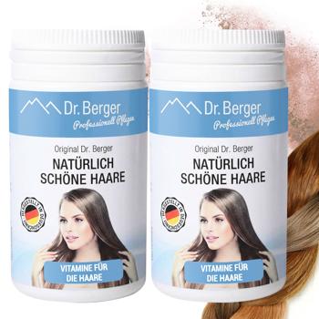 2er-Set Natürlich Schöne Haare Kapseln: Stärkendes Silicium & Zink für maximale Wachstumsunterstützung von Haaren und Nägeln