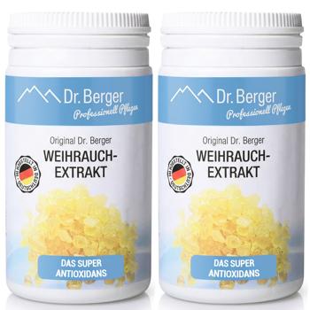 Preview: 2er-Set Weihrauch Extrakt, je 60 Kapseln - Natürliche Unterstützung & Pflanzenkraft für Gelenke, Haut & Darm