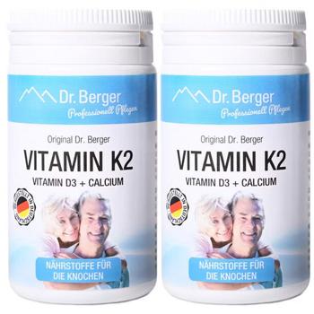 Preview: 2er-Set Vitamin K2 Kapseln 60 Stück - Hochwertige Nährstoff-Formel für Ihre tägliche Routine