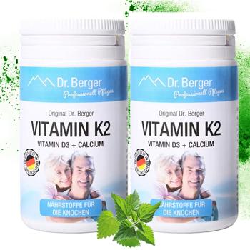 2er-Set Vitamin K2 Kapseln 60 Stück - Hochwertige Nährstoff-Formel für Ihre tägliche Routine
