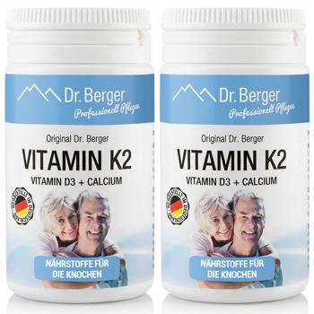 Preview: 2er-Set Vitamin K2 Kapseln 60 Stück - Hochwertige Nährstoff-Formel für Ihre tägliche Routine