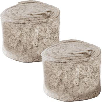 Preview: Lot de 2 protection efficace contre les limaces : barrière en laine de mouton 5 m pour potager et jardin – stop-limaces biologique et sans poison en laine