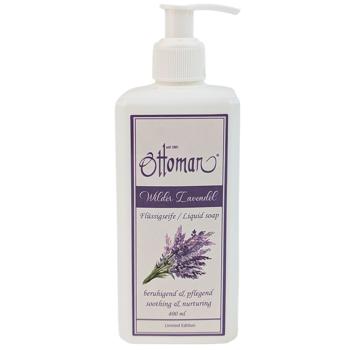 Preview: 2er-Set Lavendel Flüssigseife - Pflegt & reinigt Hände sanft - Entspannender Duft, ideal vor Schlafengehen - Je 400ml mit Lavandula Angustifolia Extrakt