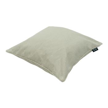 Preview: Comodo cuscino da esterno e da salotto, idrorepellente, beige, 50x50x10cm - Comodo cuscino decorativo per giardino, terrazza e balcone
