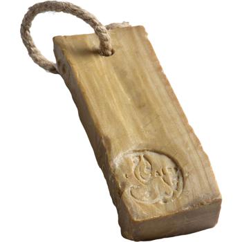 Preview: Véritable savon d’Alep 200 g avec cordon, huile de laurier 3 % : savon naturel fabriqué à la main en Syrie pour peaux sensibles, soin du corps végan et lavage des cheveux