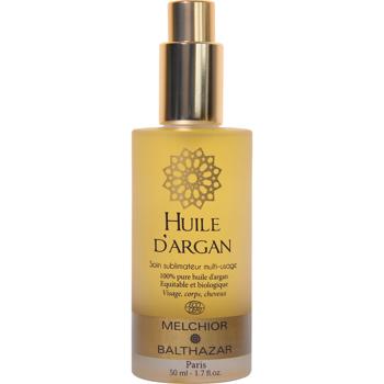 Preview: 100% Bio Arganöl, 50ml - Reines Kaltgepresstes Haaröl & Gesichtsöl aus Marokko - Naturkosmetik für Haut, Haare & Nägel - Vegan