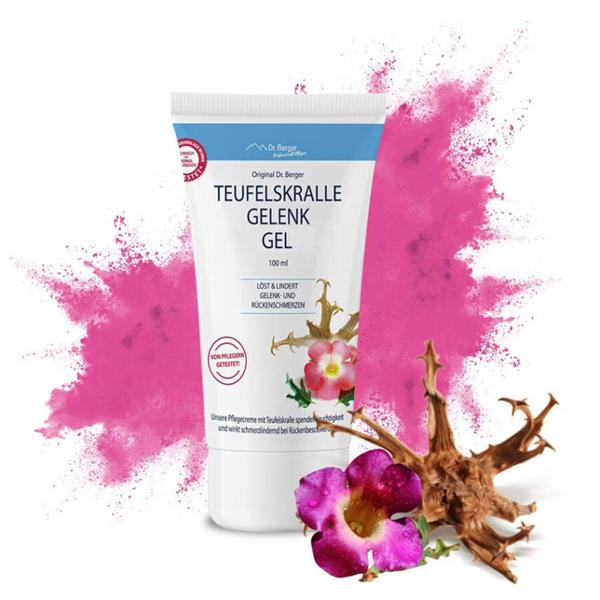 Teufelskralle Gel 100ml: Wohltuende Pflege für Gelenke & Rücken – Beruhigende Hautpflege nach Sport, Belastung oder Arbeit