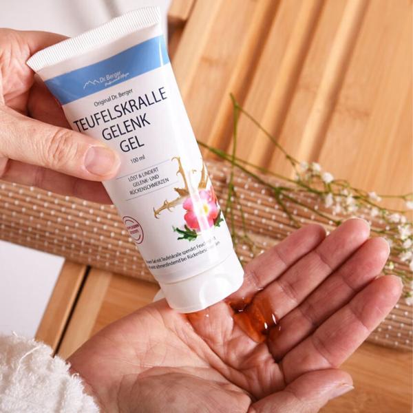 Teufelskralle Gel 100ml: Wohltuende Pflege für Gelenke & Rücken – Beruhigende Hautpflege nach Sport, Belastung oder Arbeit