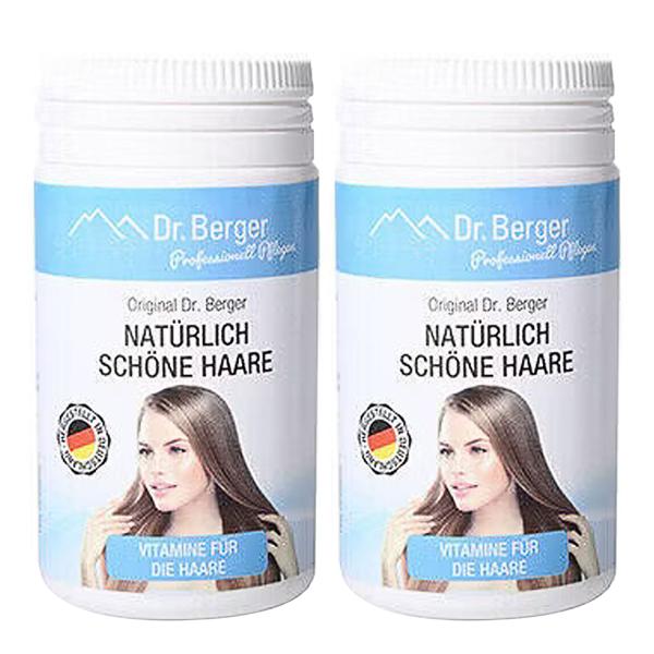 2er-Set Natürlich Schöne Haare Kapseln: Stärkendes Silicium & Zink für maximale Wachstumsunterstützung von Haaren und Nägeln