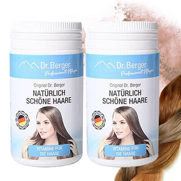 2er-Set Natürlich Schöne Haare Kapseln: Stärkendes Silicium & Zink für maximale Wachstumsunterstützung von Haaren und Nägeln