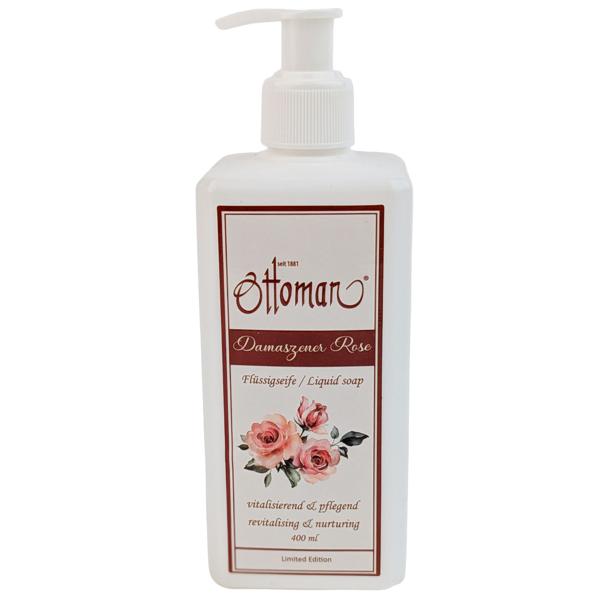 2er-Set Rose Flüssigseife 400ml - Sanfte & hygienische Handreinigung - Milde Pflege für sensible Haut mit harmonisierendem Rosenduft