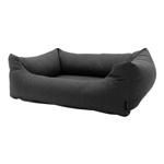 Strapazierfähiges Hundebett Eco, 100x80x25cm, Grau – Waschbare Hundecouch, wasserabweisend und leicht zu reinigen