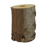 Torche suédoise - bûche scandinave pour le jardin, 18 x 28 cm